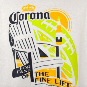 Wholesale Lot Of 2,880 Corona Beer Men’s T-Shirts - 100% Cotton - S-2XL - Only $0.90 Each