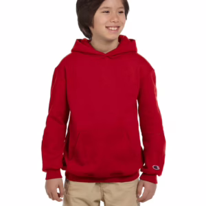 Wholesale Lot Of 576 Champion Hoodie Sweatshirts For Boys - Color Scarlet Red - Sizes M And L - Suggested Retail Price $15.00 Each - Your Price Is Only $3.00 Each