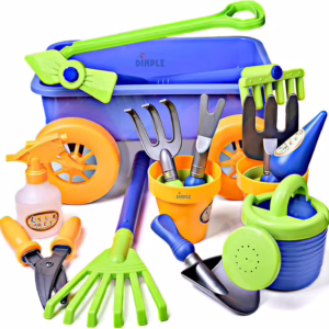 Wholesale Lot Of 220 Dimple Garden Wagon & Tools Toy Set Premium 15 Pcs Sets - MSRP $28.99 Each - Your Price Is Only $4.00 Each