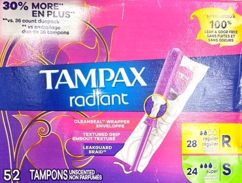 Wholesale Lot Of Tampax - Total Wholesale Value Over $80,000 - Asking $27,137.00 - Image 4