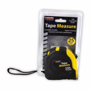 Wholesale Lot Of 1,152 Industrial Tape Measures By Sterling Tools - 25 Feet - Your Price Is Only $2.50 Each