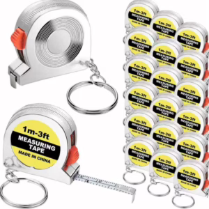 Wholesale Lot Of 1,000 Key Chain Measuring Tapes - Your Price Is Only .60 Each - Shipping Included
