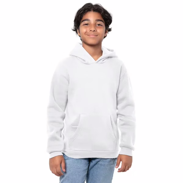 Wholesale Lot Of 180 Kids Fleece Hoodies - 52% Cotton, 48% Polyester - Sizes XS-XL - Your Price Is Only $3.50 Each - Image 3