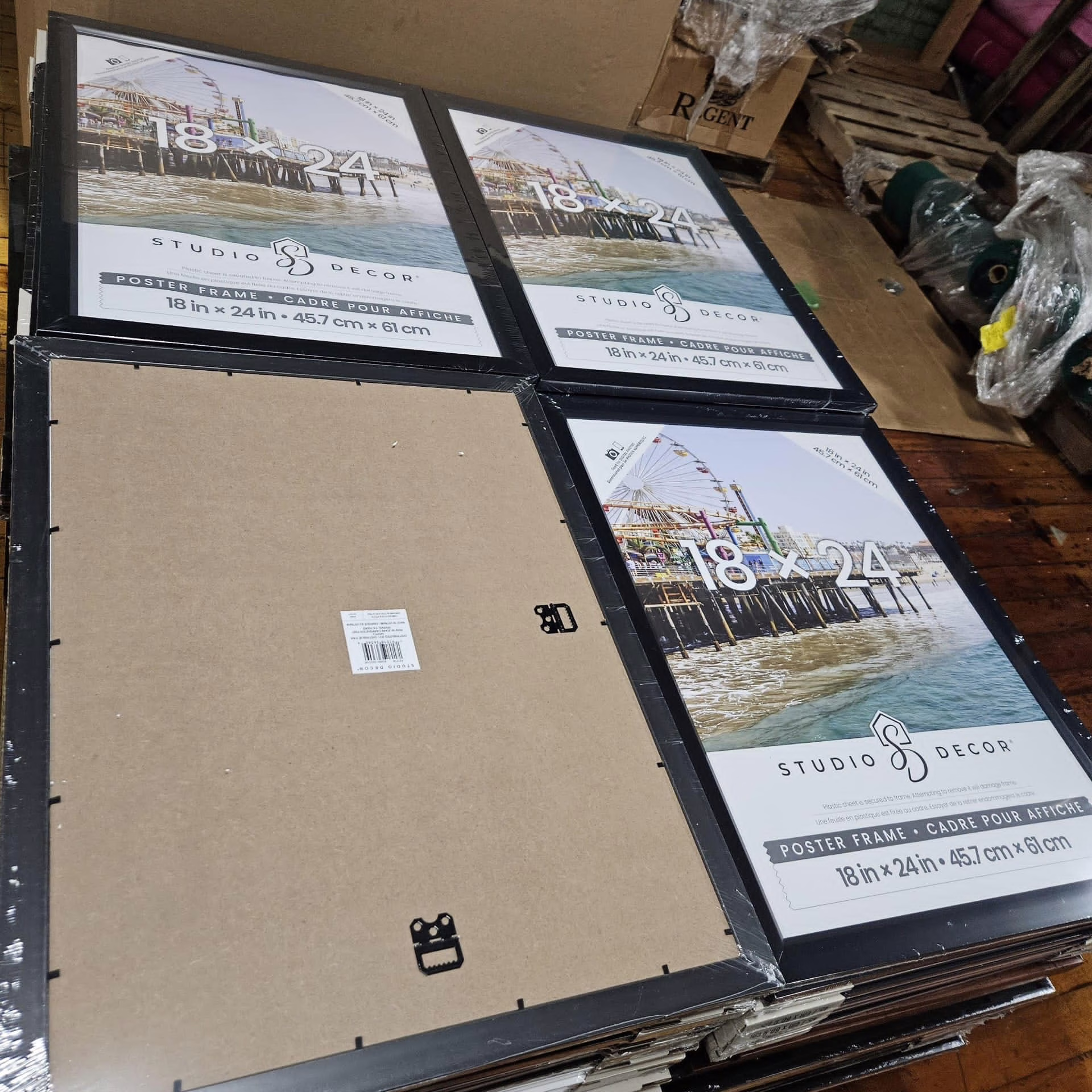 Wholesale Truckload Of 6,000 Brand New Frames And Display Cases - Wide Range Of Sizes - Your Price Is Only $1.50 Each