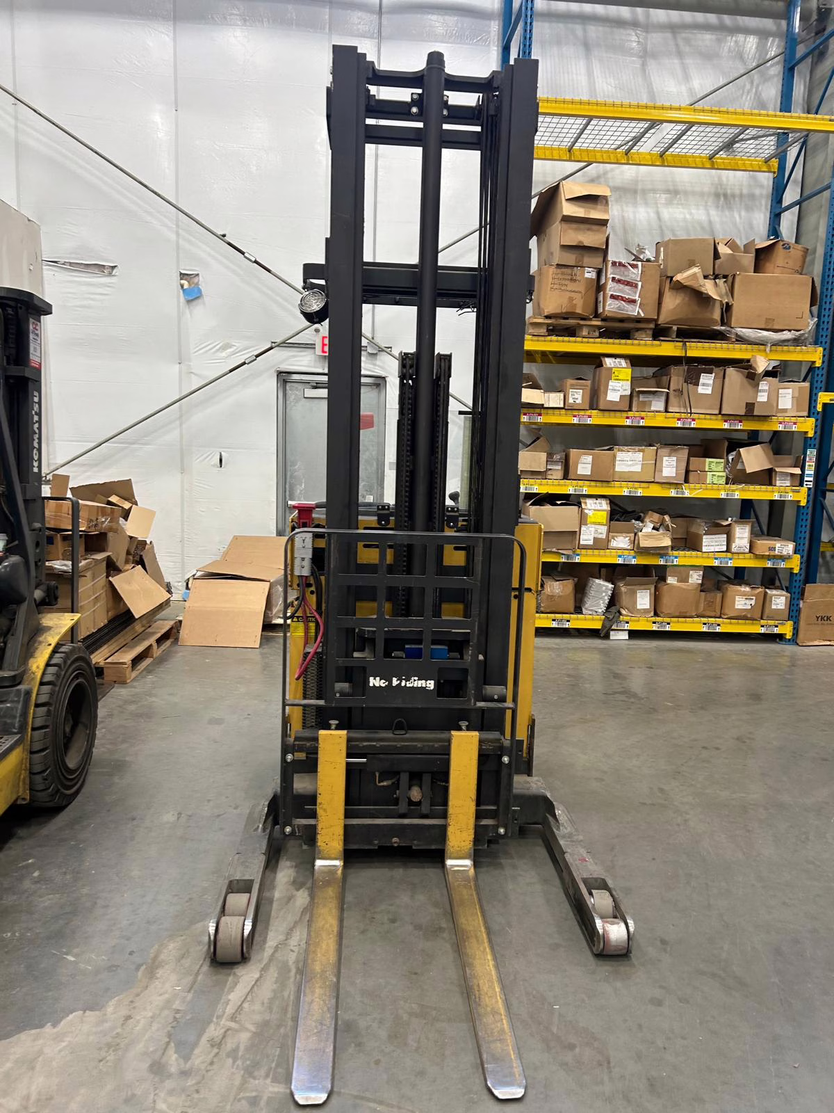 Reach Truck For Sale - Used - Working In Good Condition - CATERPILLAR Reach Forklift Electric NRR30 2GL06560 - Your Price Is Only $8,500 - Image 2