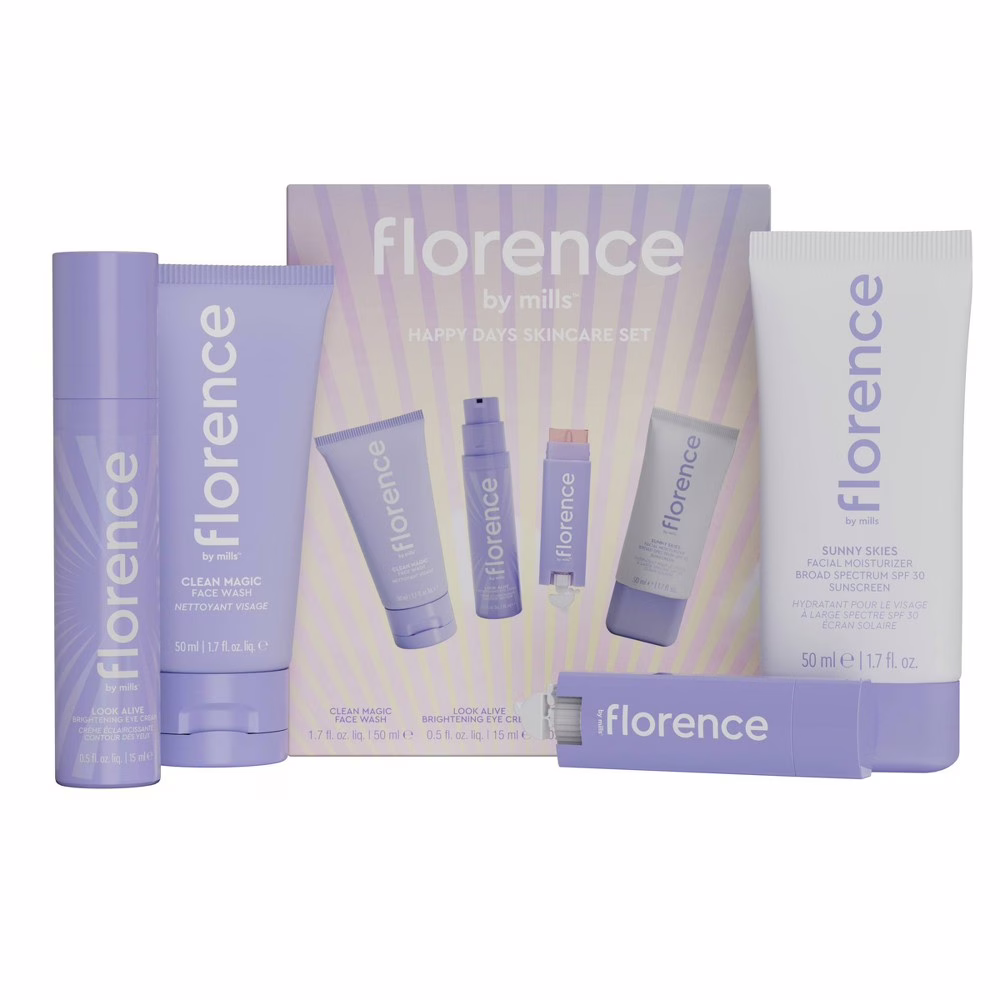 Wholesale Lot of 3,302 Florence by Mills Happy Days Skincare Set – Sealed – UPC 840047290664 – Your Price Only $19.20 Each