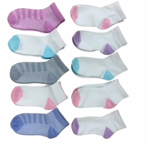 Wholesale Lot Of 180 Packs Of Hanes Toddler Socks - Size 4T-5T - 10 Pairs In A Pack - Your Price Is Only $2.00 Per Pack