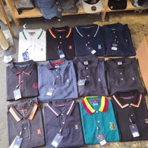 Wholesale Lot of 24 Psycho Bunny Men’s Short Sleeve Polo Shirts – Mixed Assorted Styles & Sizes – Premium Designer Menswear – Bulk Wholesale – Your Cost $77.00 Each