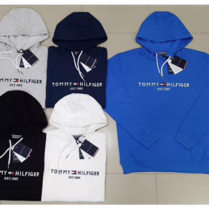 Wholesale Lot of 50 Tommy Hilfiger Hoodies – Mixed Assorted Styles & Sizes – Premium Designer Apparel – Bulk Wholesale – Your Cost $29.70 Each