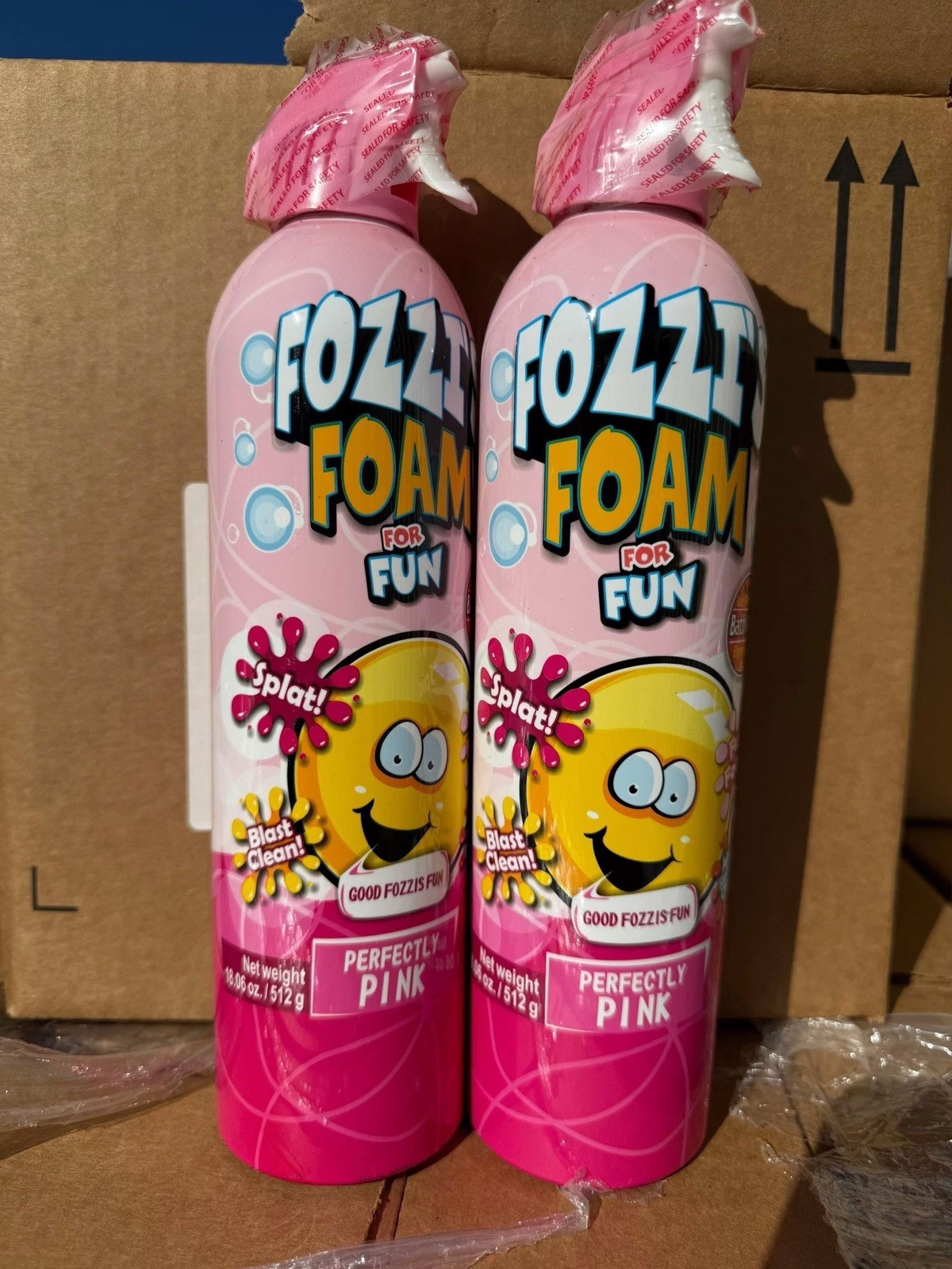 Wholesale Lot Of 1,000 Fozzi Foam Bath Foam For Kids – Color Perfectly Pink - MSRP $14.99 Each - Your Price Is Only .60 Each