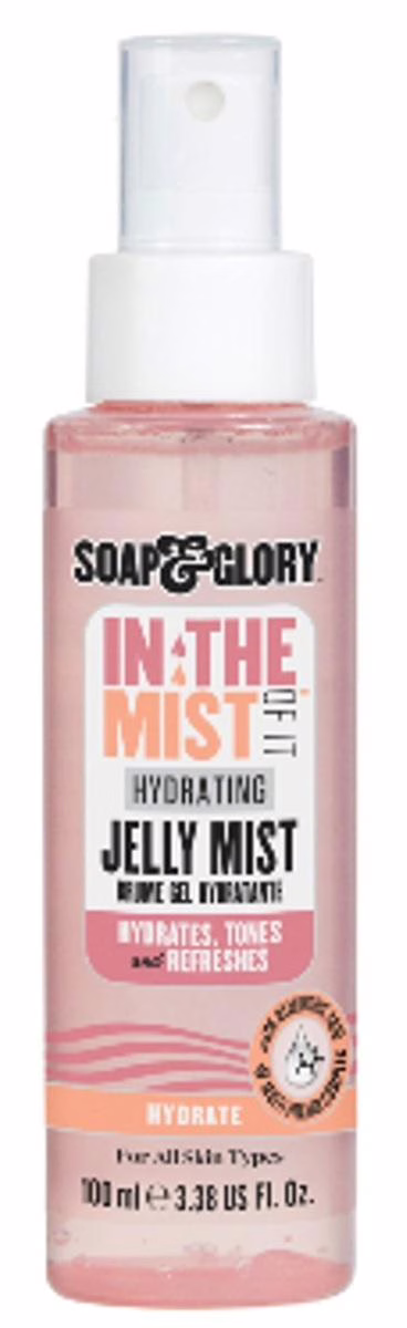 Wholesale Lot of 760 Soap & Glory In The Mist Of It Hydrating Jelly Mist, 3.38 fl oz / 100 ml – Sealed – UPC 5000167314960 – Your Price Only $2.00 Each