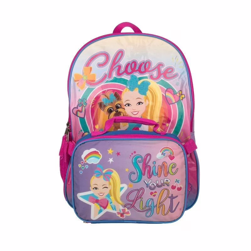 Wholesale Lot Of 1,432 Nickelodeon JoJo Backpacks w/ Lunch Bags – UPC: 13244709783 – Your Price Is Only $14.00 Each – Smaller Quantities Available