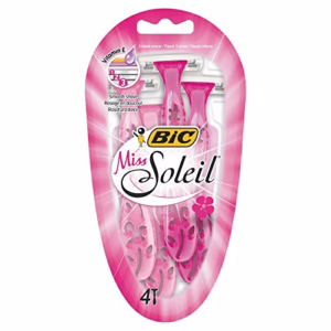 Wholesale Lot Of 1,120 Bic Soleil Razors – UPC: 3086123242852 – Each $2.90