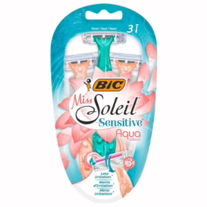 Wholesale Lot Of 650 Bic Soleil Razors – UPC: 3086123568365 – Each $2.90