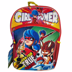 Wholesale Lot Of 1,000 Licensed Miraculous Ladybug 16" Backpacks - MSRP $19.99 Each - Your Price Is Only $3.90 Each
