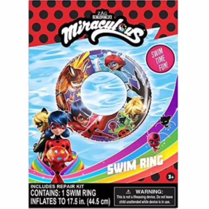 Wholesale Lot Of 1,440 Miraculous What Kids Want Ladybug Inflatable Swim Rings - UPC 687554341393 - Suggested Retail Price $7.50 Each - Your Price Is Only .95 Each