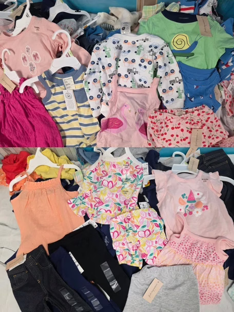 Wholesale Lot Of 114 Pieces Of Brand New Baby Clothing - First Impressions And Little Me - Your Price Is Only $4 Each - Free Shipping