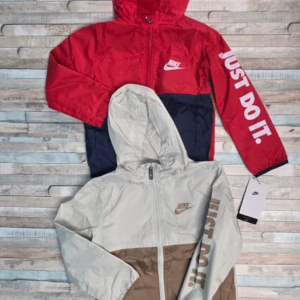 Wholesale Lot Of 50 Nike Jackets For Kids – Two Colors – Sizes 4-7 – MSRP $55 Each – Your Price Is Only $16 Each - Free Shipping