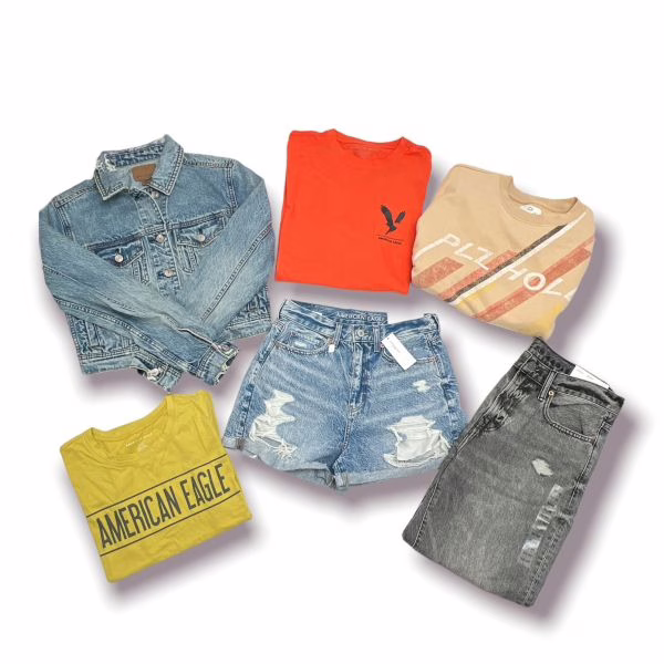 Wholesale Lot Of 100 Pieces Of American Eagle Clothing For Men And Women - Your Price Is Only $8.99 Each - Image 23