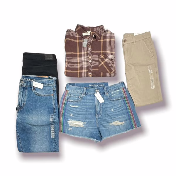 Wholesale Lot Of 100 Pieces Of American Eagle Clothing For Men And Women - Your Price Is Only $8.99 Each - Image 20