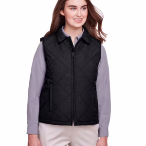 Wholesale Lot Of 240 UltraClub Dawson Quilted Women’s Vests - XS-3XL - Colors Black And Navy - Suggested Retail Price $23 Each - Your Price Is Only $3.00 Each