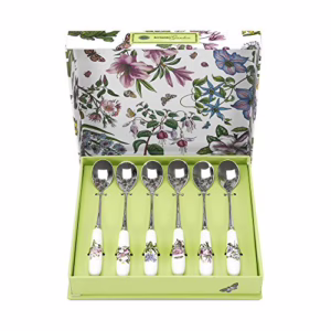 Wholesale Lot Of 1,800 Portmeirion Group Tea Spoon Set 6 – UPC 749151436145 – MSRP $34.00 – Your Price Is Only $8.25 Each