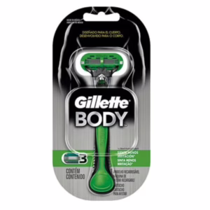 Wholesale Lot Of 3,292 Gillette Body Razor + 1 Refill Blade Cartridge – UPC 7702018348077 – Your Price Is Only $2.50 Each