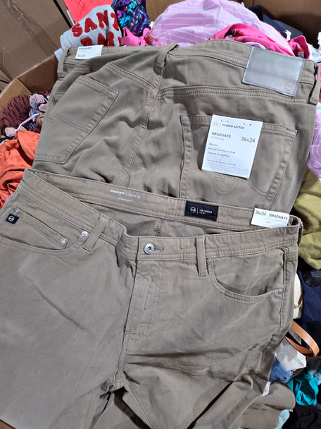 Wholesale Lot Of 705 Pieces Of Overstock And Store Returns Clothing From Nordstrom - Brands Such As Eton, AG, Beach Riot, Adrianna Papell, Paige, Veronica Beard, Barefoot Dreams, And More - Your Price Is Only $6.30 Each - Image 3