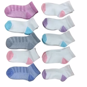 Wholesale Lot Of 90 Packs Of Hanes Toddler Socks For Boys And Girls - 10 Pairs In A Pack - Your Price Is Only $2.00 Per Pack