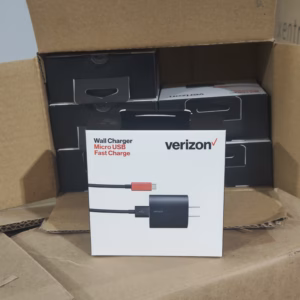 Wholesale Lot Of 1,636 Verizon Wall Charger - Micro USB - Fast Charge - 3 AMP UPC 097738603481 - MSRP $34.99 Each - Your Price Is Only $1.50 Each