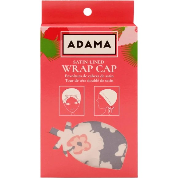 Wholesale Lot Of 864 Adama Satin Floral Head Wraps - MSRP $6.99 Each - Your Price Is Only $1.20 Each