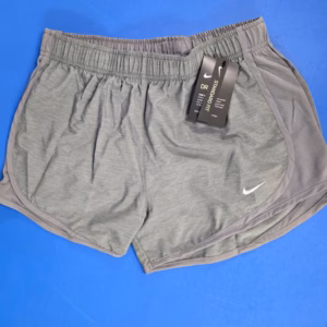 Wholesale Lot Of 110 Pairs Of Women’s Nike Sports Shorts - Brand New With Labels And Tags - Color Grey - Size Small - Your Price Is Only $7.99 Each