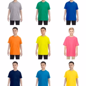 Wholesale Lot Of 72 Gildan Youth Tees Assorted Colors Each $0.95