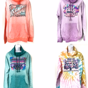 Wholesale Lot Of 24 Women’s Printed Cowl Neck Sweatshirts Each $0.85