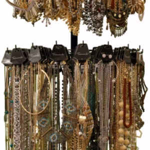 Wholesale Lot Of 1,200 Fashion Necklaces - Prepriced At $14.99 Each With UPC Barcodes - Display Stand Included - Your Price Is Only $1.90 Each - Free Shipping