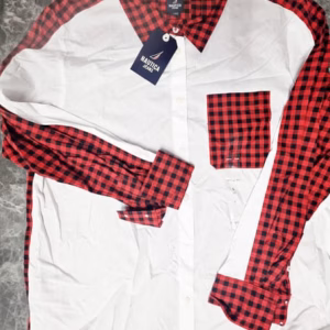 Wholesale Lot Of 16 Nautica Jeans Men's Dress Shirts - One Color/Style As Pictured - XS-XL - Your Price Is Only $15 Each - Free Shipping