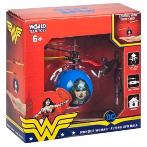 Wholesale Lot Of 288 Wonder Woman Flying UFO Helicopter Toys - Suggested Retail Price $14.99 Each - Your Price Is Only $3.50 Each