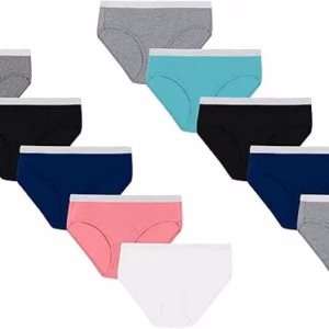 Wholesale Lot Of 120 Packs Of Hanes Women's Panties – 12 Pairs Per Pack – Size 5 Only – Soft Cotton Hipster Style – Suggested Retail Price $18.00 Per Pack – Your Price Is Only $7.00 Per Pack
