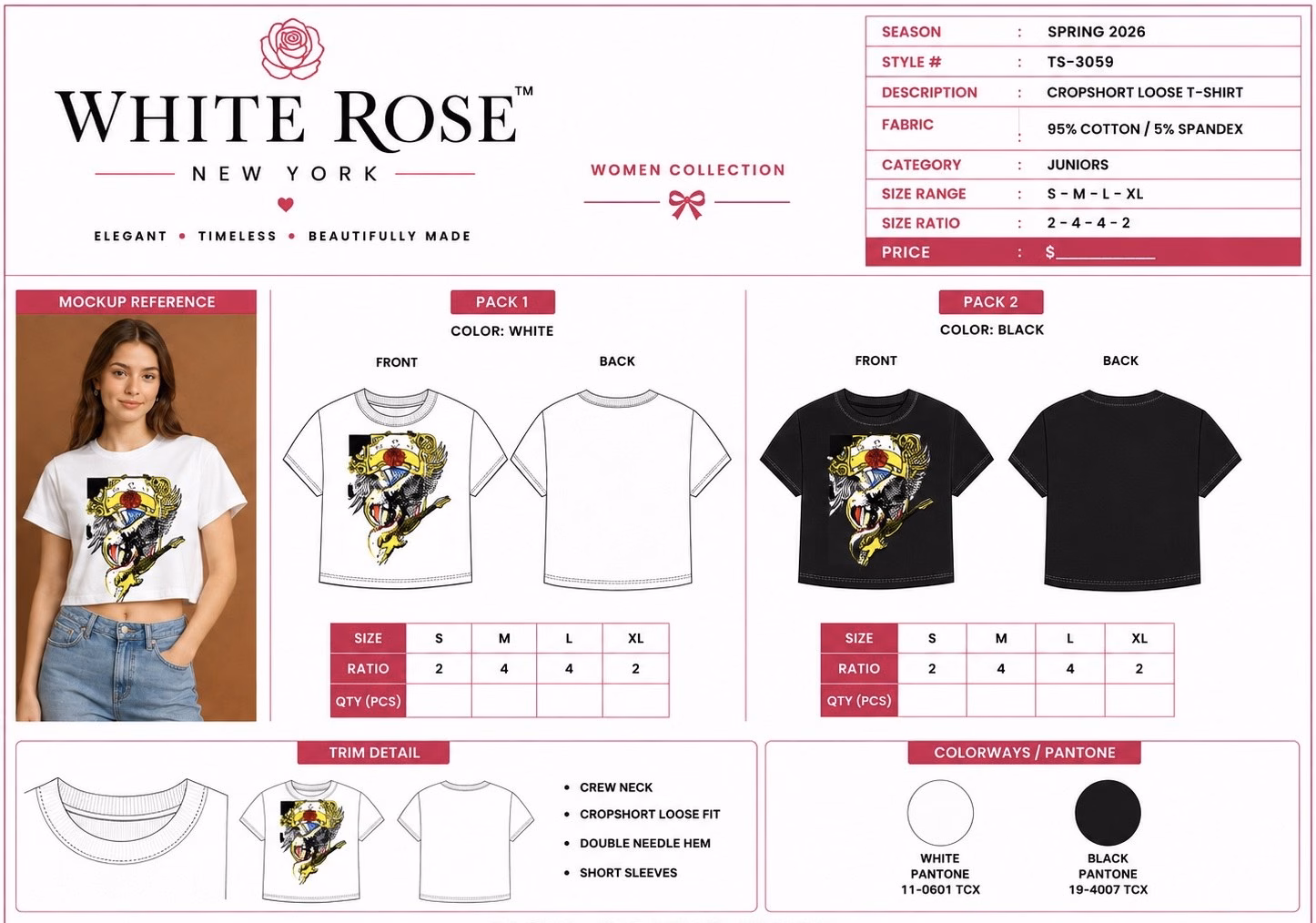 Wholesale Lot Of 2,400 White Rose New York Blouses – Suggested Retail Price $20.00 Each – Your Price Is Only $1.50 Each - Image 10