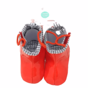 Wholesale Lot Of 864 Pairs Of Happy Baby Shoes For Babies – Sizes 0-12 Months – Suggested Retail Price $22.99 Each Pair – Your Price Is Only $1.50 Per Pair