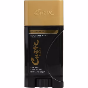 Wholesale Lot Of 1,900 Curve Black for Men by Liz Claiborne Deodorant Sticks – Unboxed – 1.7 OZ (50 ML) – MSRP $10.00 Each – Only $2.00 Each