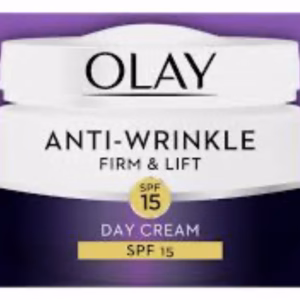 Wholesale Lot Of 2,016 Olay Anti Wrinkle Moisturiser Day Cream 50ml – Firm & Lift SPF15 – 4 Per Case – UPC 5000174944730 – Your Price Is Only $6.45 Each