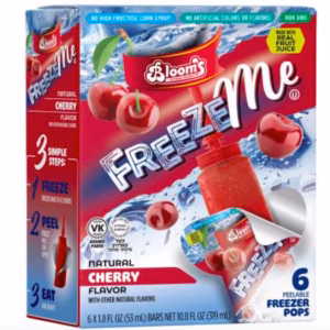 Wholesale Lot Of 795 FreezeMe Freezer Pop Cherry Cases- 12 Packs Of 6 Pieces - UPC 860012270781 - $43.03 Each Case