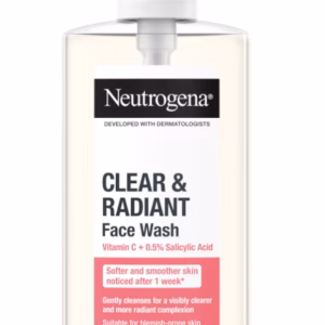 Wholesale Lot Of 774 Neutrogena Clear & Radiant 200ML Face Wash With Vitamin C And 0.5% Salicylic Acid - UPC 3574660569759 - $3.45 Each