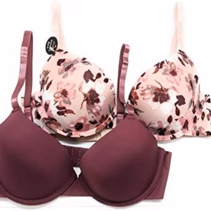 Wholesale Lot Of 864 2-Packs Of Prima Valentina Lynn Cut & Sew Wrap Bras With Seamless Wings – Port Royale / Black – Suggested Retail $48.00 Per 2-Pack – Your Price Is Only $2.50 Per 2-Pack