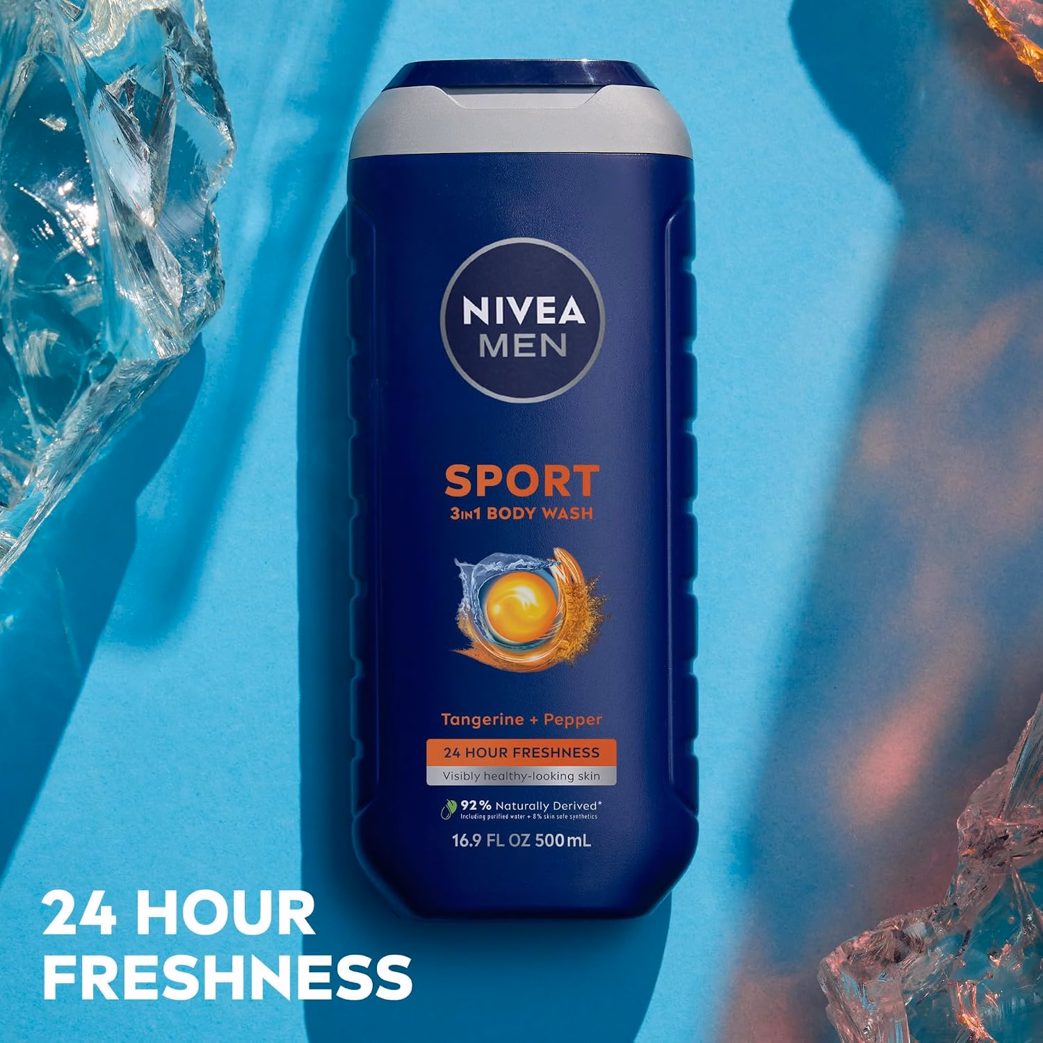 Wholesale Lot Of 1,476 NIVEA MEN Sport 3-In-1 Body Wash 16.9 Fl Oz (Pack Of 3) – Amazon ASIN B092RHNNZS – Only $5.40 Each - Image 3