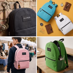 Wholesale Lot Of 500 Bulk Backpacks – 17-Inch Lightweight Bookbags For Kids And Adults – Assorted Colors – School, Classroom, Travel, Gym, Events & Corporate Use