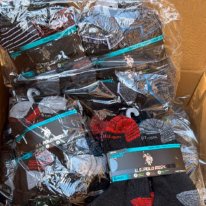 Wholesale Lot Of 2,000 Packs Of US Polo Socks - 10 Pairs In A Package - Assorted Sizes And Colors - Ankle And No Show Socks - Your Price Is Only $3.00 Per Pack