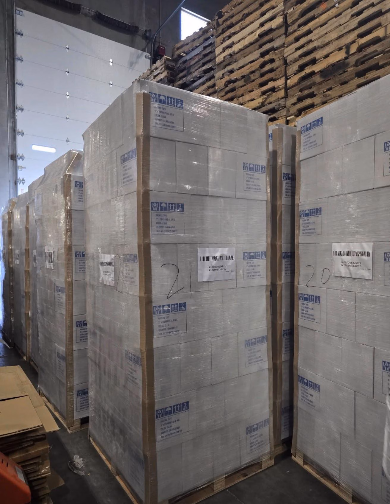 Wholesale Pallet Of 2,160 Rolls Of Packing Tape - 48 MM / 110 Yard / 40 Micron - Only $0.90 Each Roll - Image 2