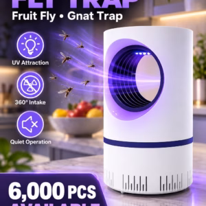 Wholesale Lot Of 6,000 Indoor Fly Traps, Fruit Fly Traps & Gnat Traps – 3.8"L x 6.8"W x 3.8"H – Only $2.50 Each